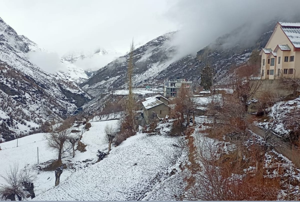 weather update himachal: fresh snowfall in lahaul spiti and rohtang in himachal padesh