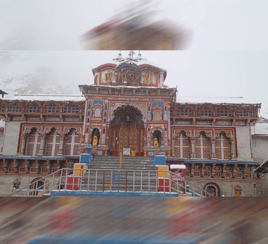 Uttarakhand Weather Forecast Today Update : snowfall in kedarnath and badrinath photos