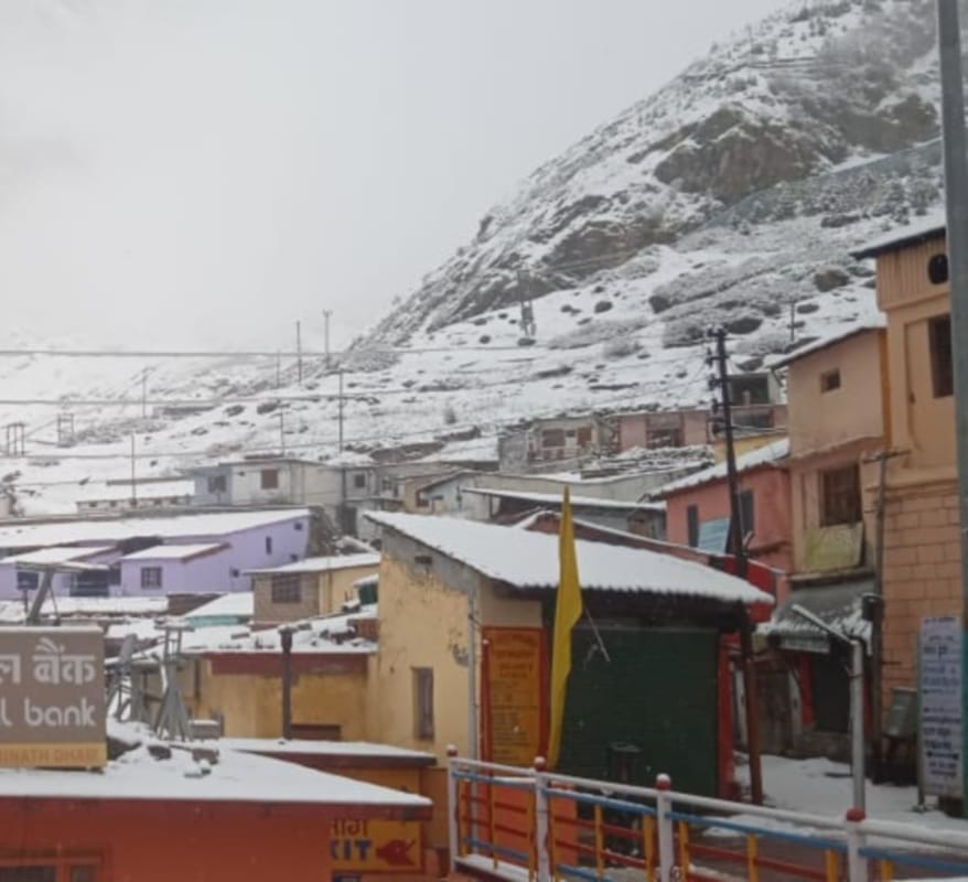 Uttarakhand Weather Forecast Today News: rainfall and snowfall in hilly areas