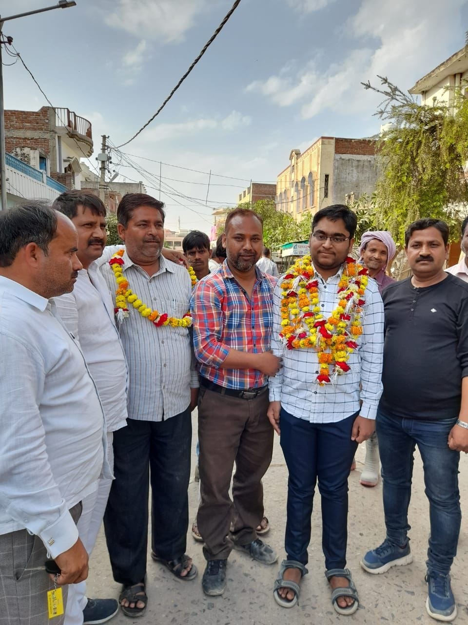 tppper utkarsh house road repaired