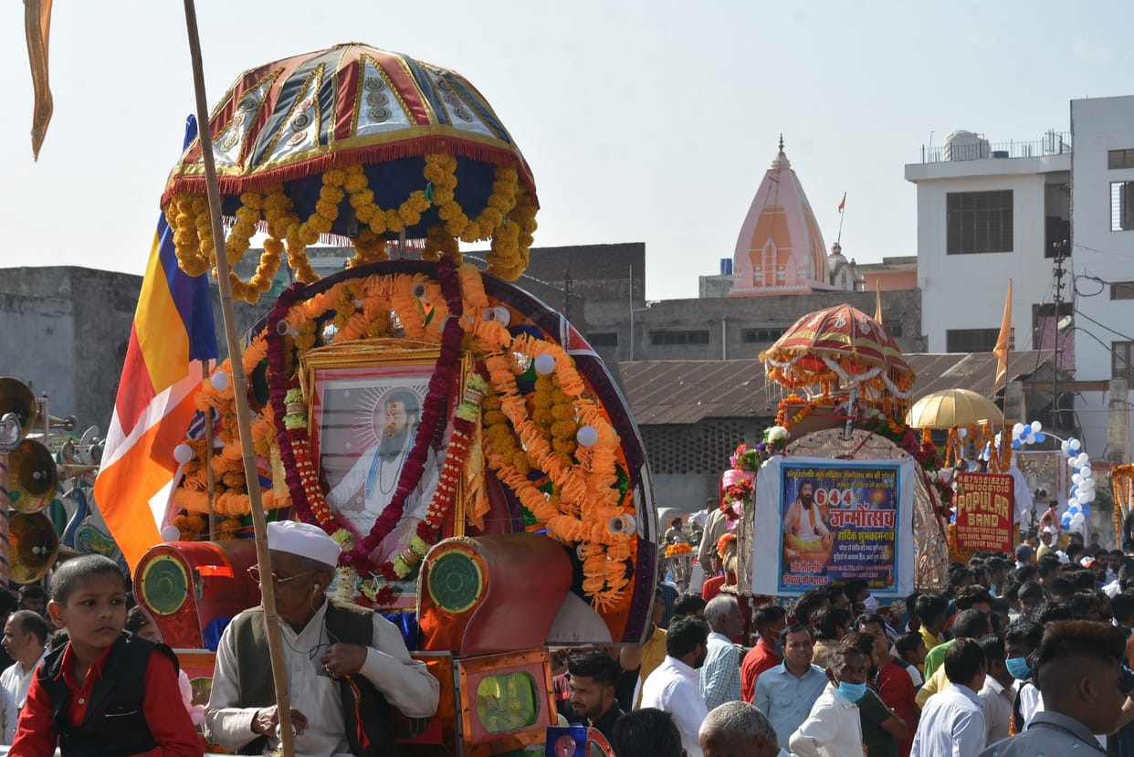 Shobhayatra was organized on Sant Ravidas Jayanti