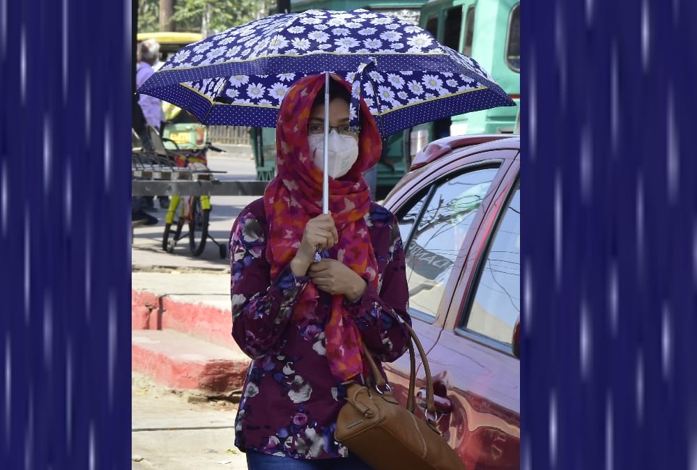 pics of weather changes in Lucknow.
