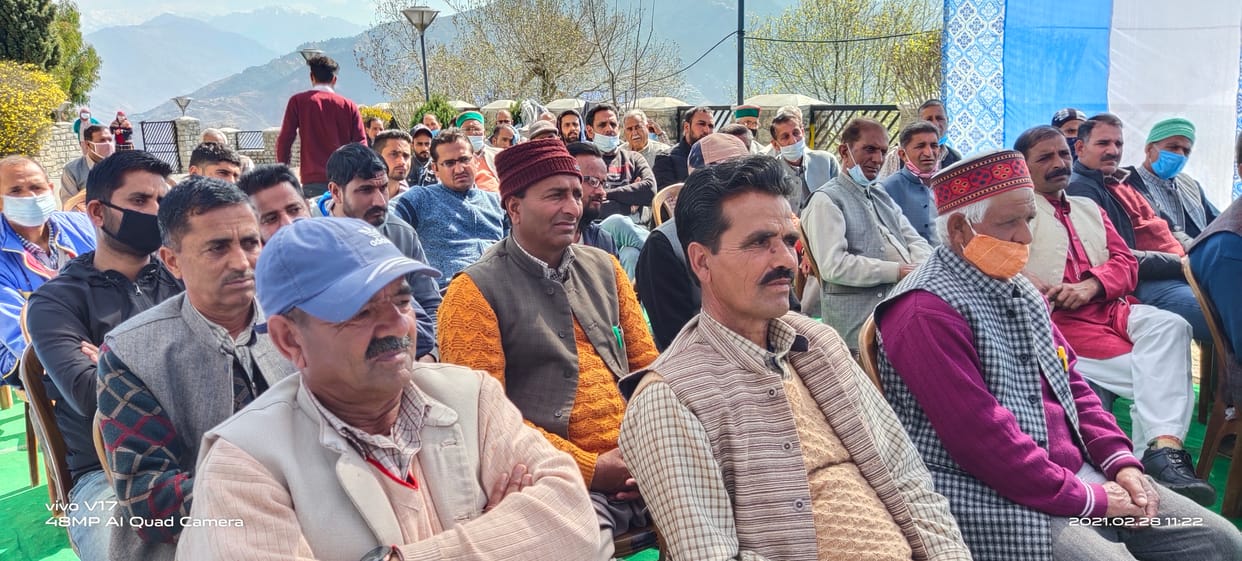 farmer learn natural farming tips in aani