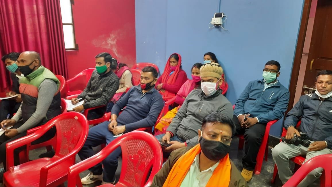 Workshop of Oxfame India For River Cleaning