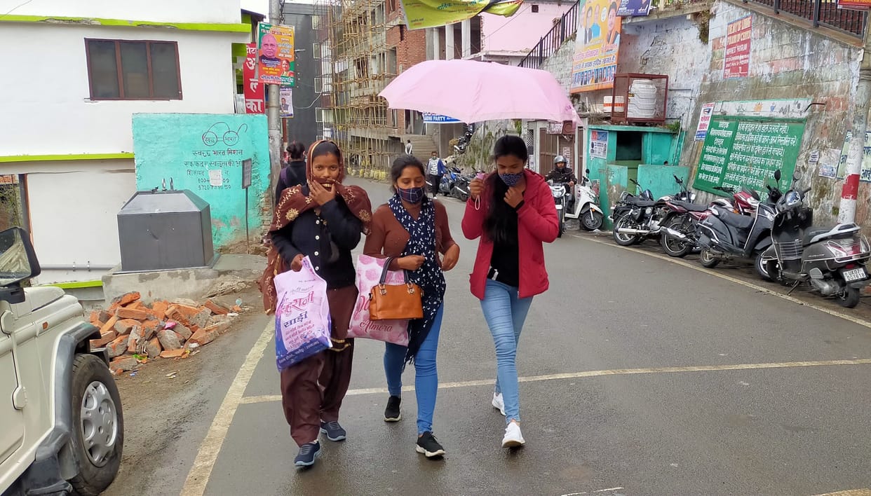 It rained in Almora and Bageshwar