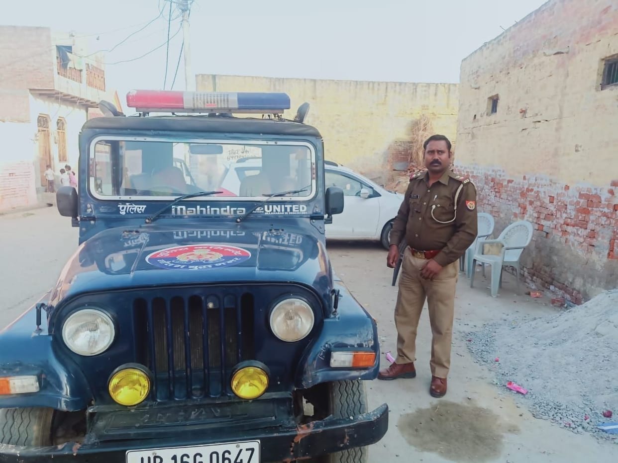 Tension in the village on the construction of a religious site, police deployed