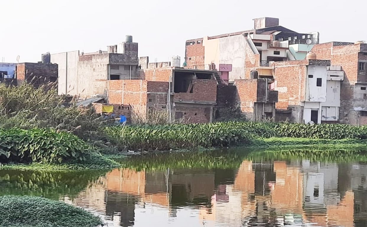 Encroachment on ponds, natural water bodies becoming extinct