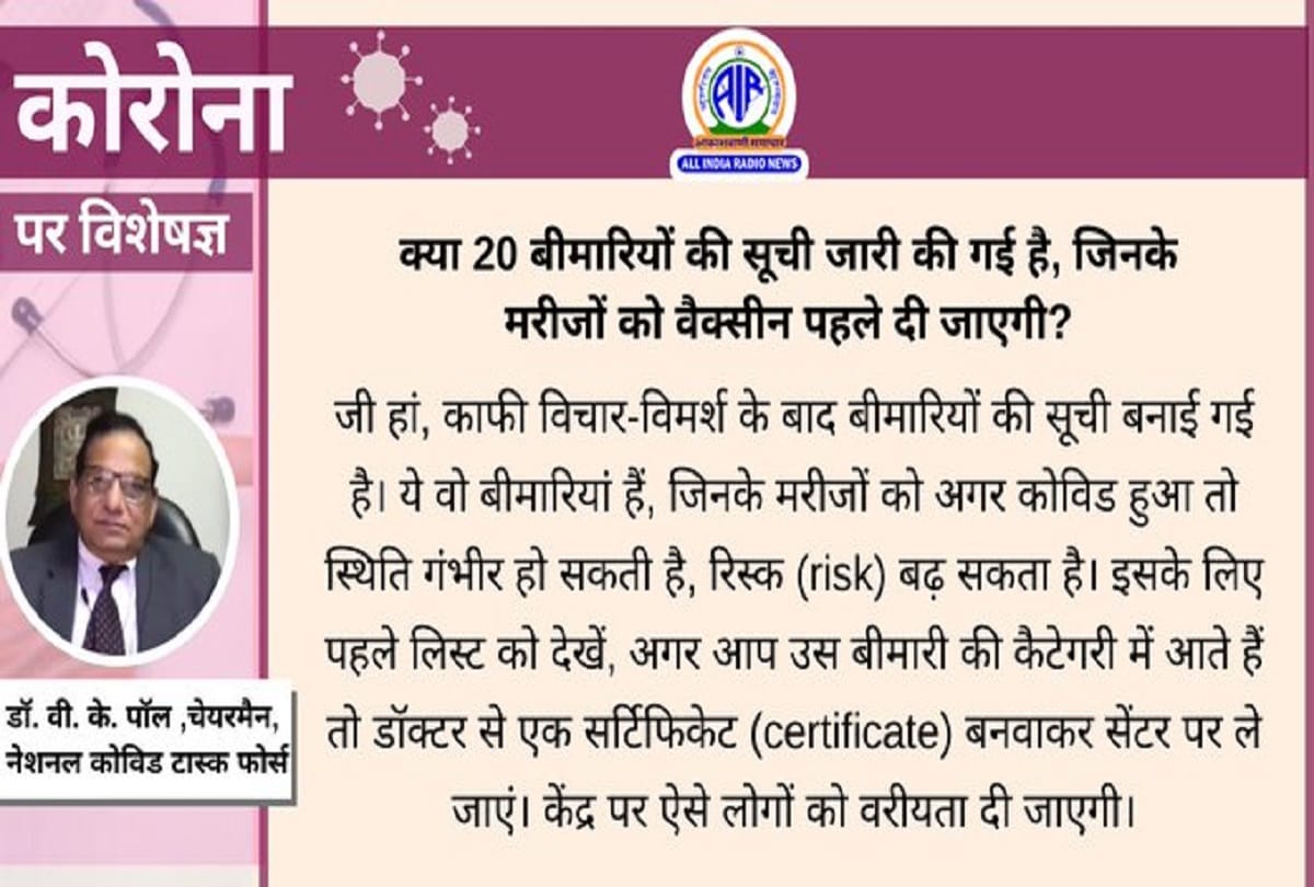 Coronavirus Vaccination in India covid 19 question answer coronavirus vaccine update