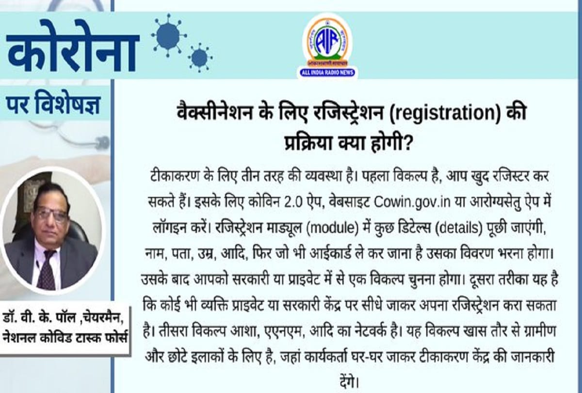 Coronavirus Vaccination in India covid 19 question answer coronavirus vaccine update