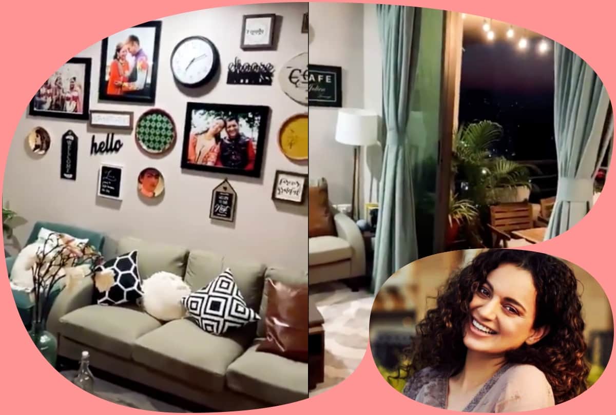 kangana ranaut shared a makeover video of her brother Akshit Ranaut and parents mumbai home