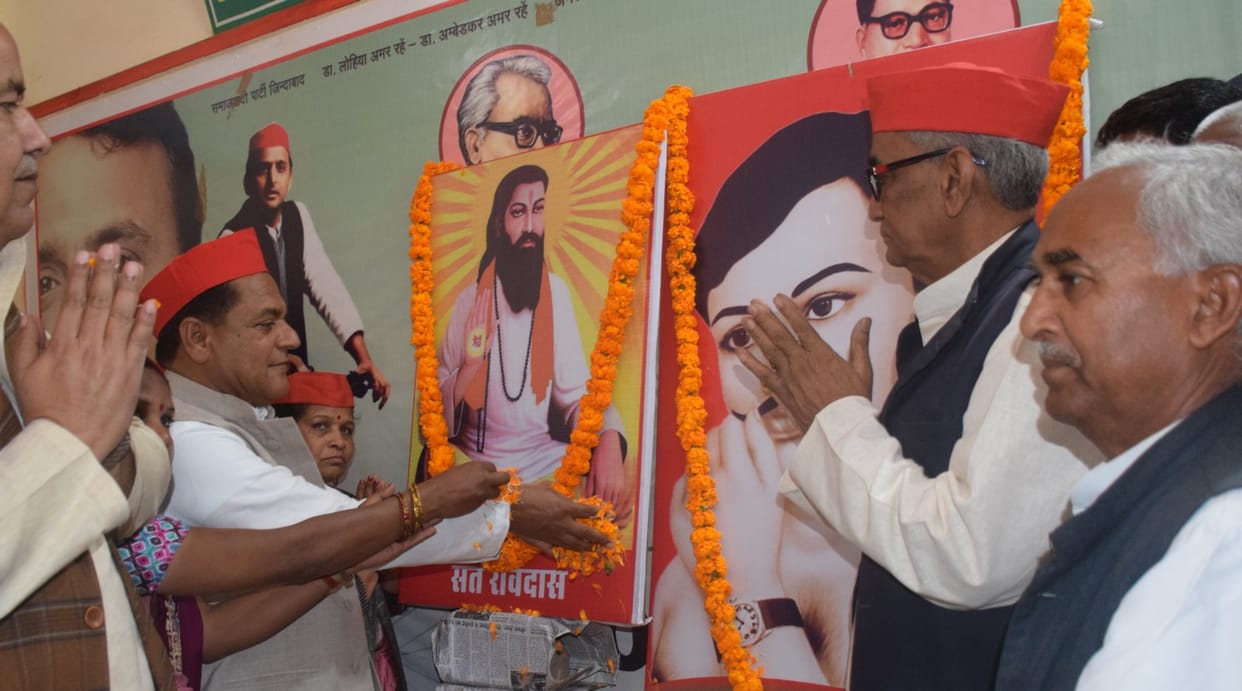 Tableaux taken out on Sant Ravidas Jayanti