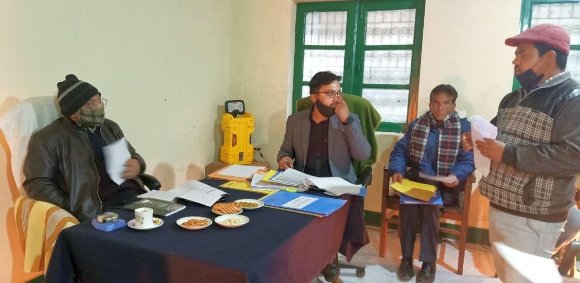 Meeting of Dm in Munsyari