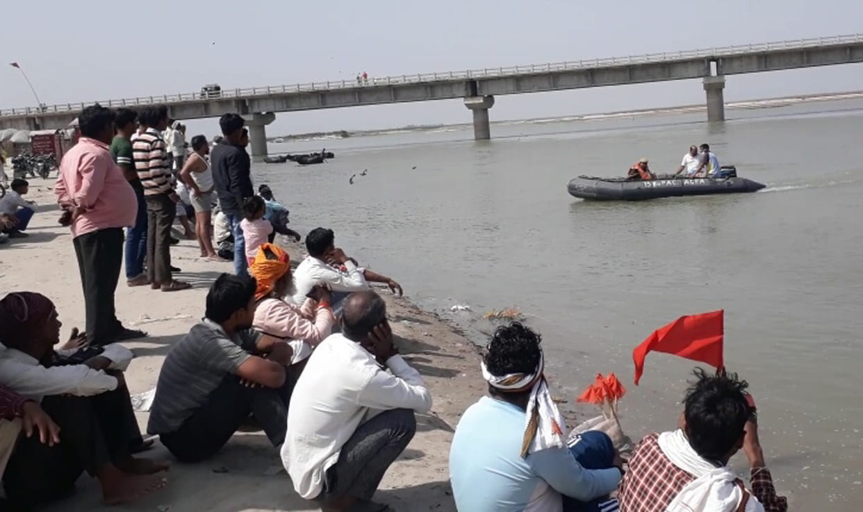 rescue opration near ganganadi in 10 km area