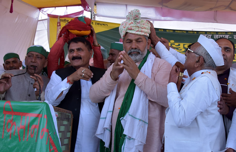 Movement to be kept alive for saving land: Rakesh Tikait