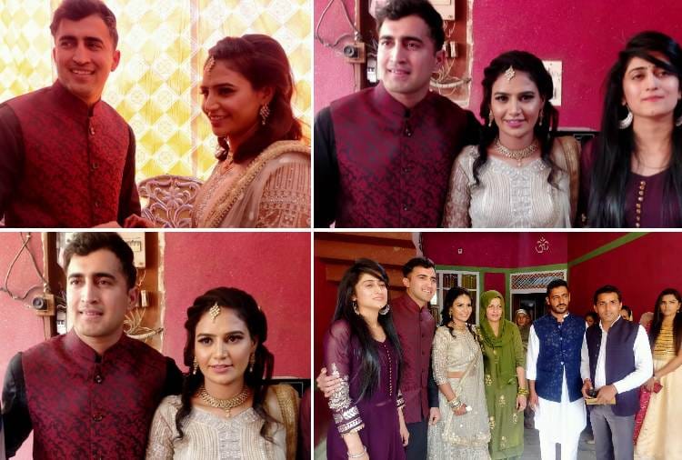 Star Hockey Player Poonam Malik Engagement with CISF Assistant Sub Inspector Sunil Khayalia