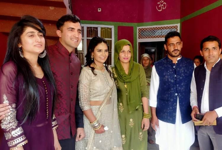 Star Hockey Player Poonam Malik Engagement with CISF Assistant Sub Inspector Sunil Khayalia