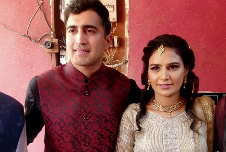 Star Hockey Player Poonam Malik Engagement with CISF Assistant Sub Inspector Sunil Khayalia