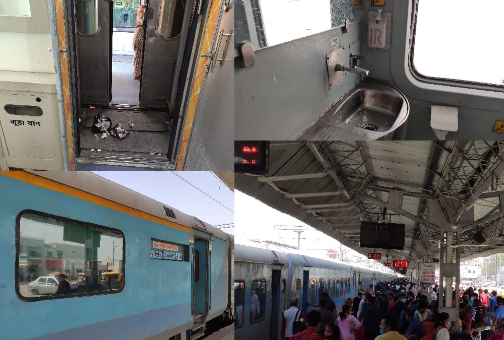A report on condition of Shatabdi Express.