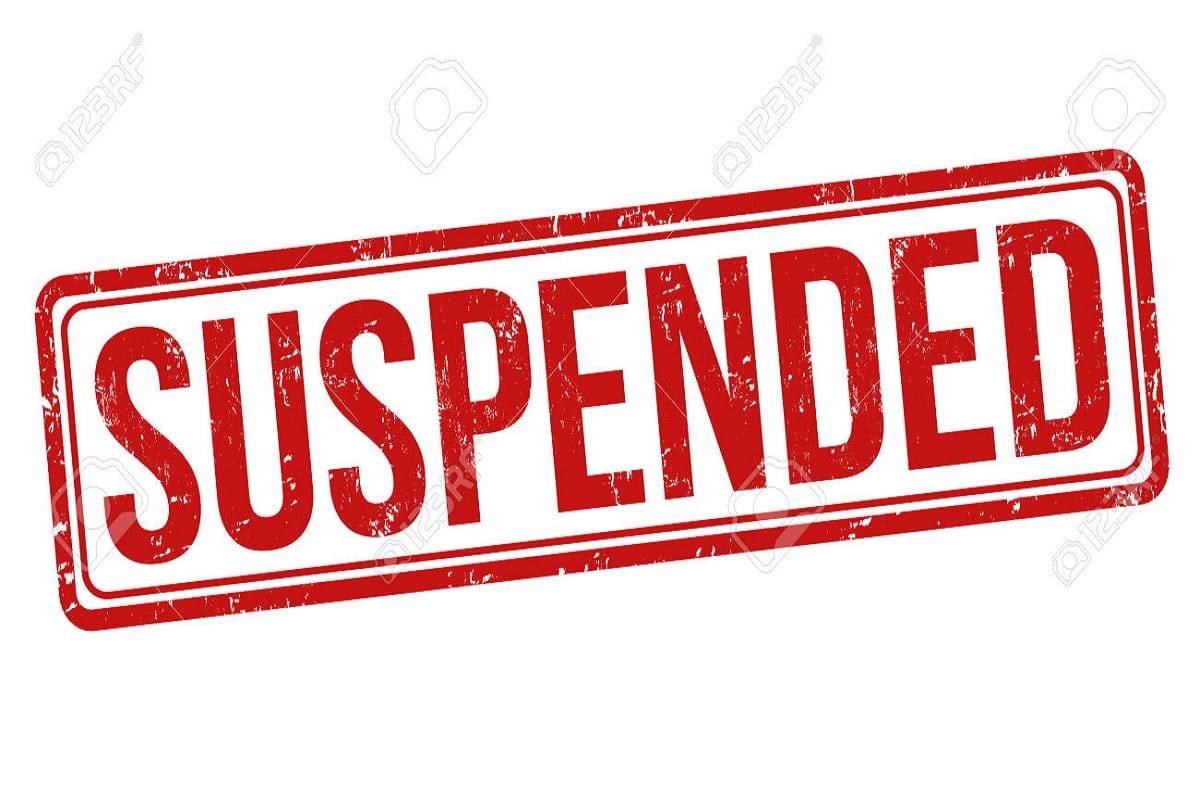 DSP Anil Dudi has been suspended by the Home Secretary