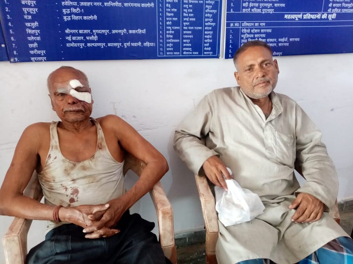 Loot with truck driver on point of gun during police busy in vip minister movement in varanasi
