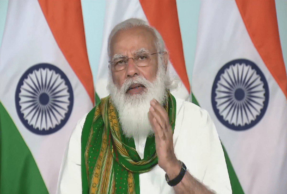 prime minister narendra modi addresses webinar on implementation of Budget in agriculture sector