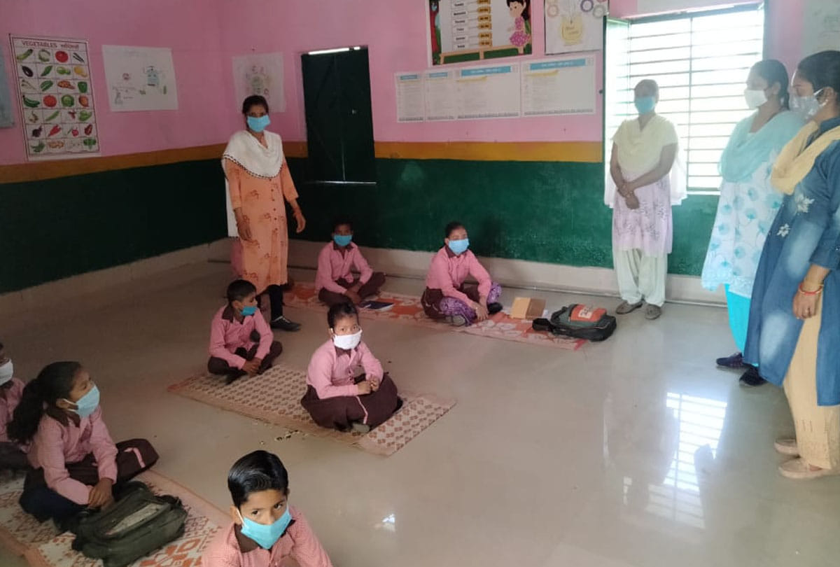 schools open after one year, kanpur news