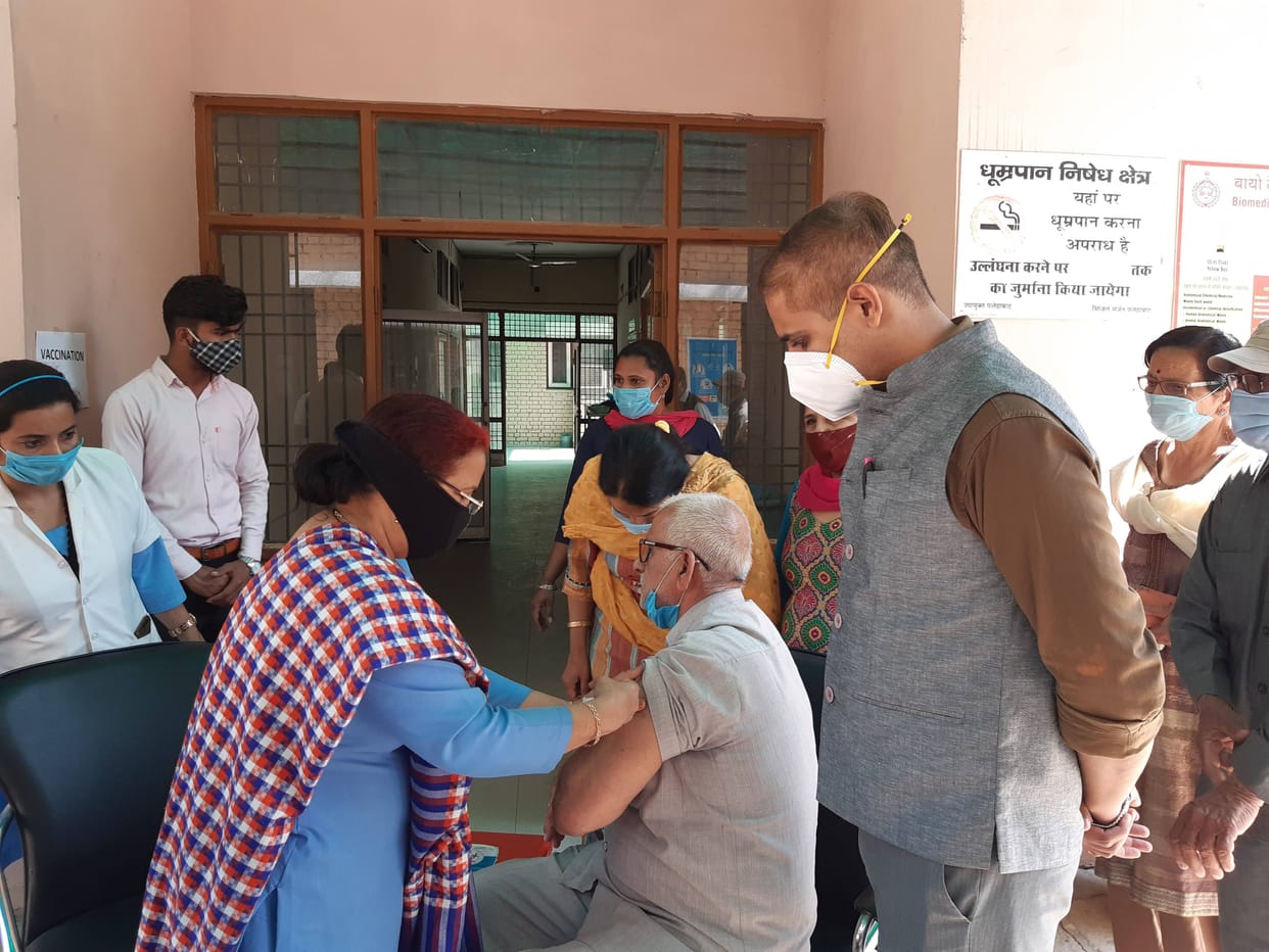 Immunization of elderly started