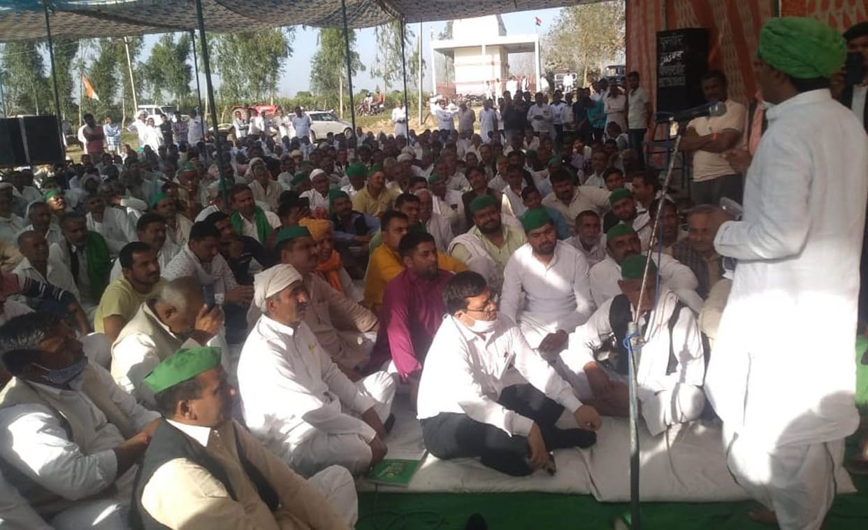 Panchayat of Indian Farmers' Organization in Charathaval