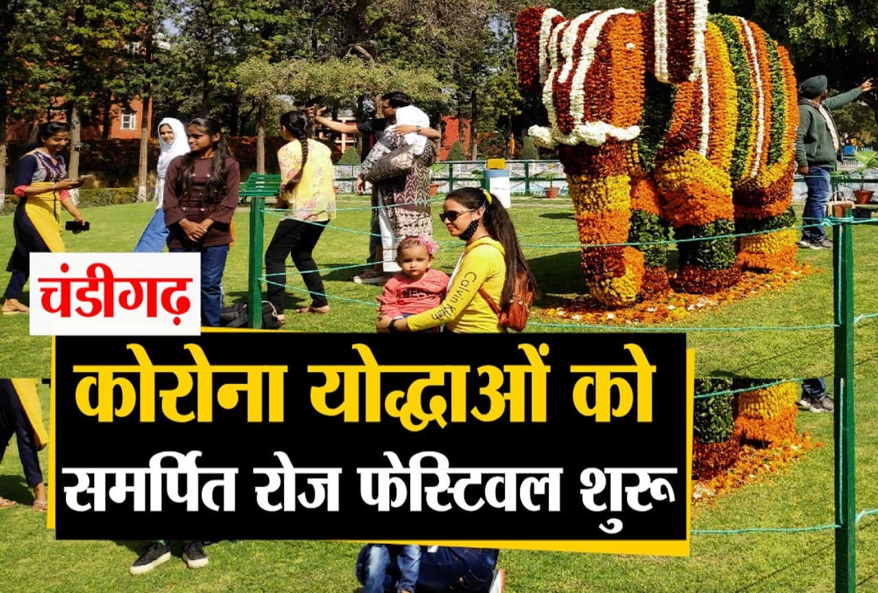 चंडीगढ़ में रोज फेस्टिवल शुरू