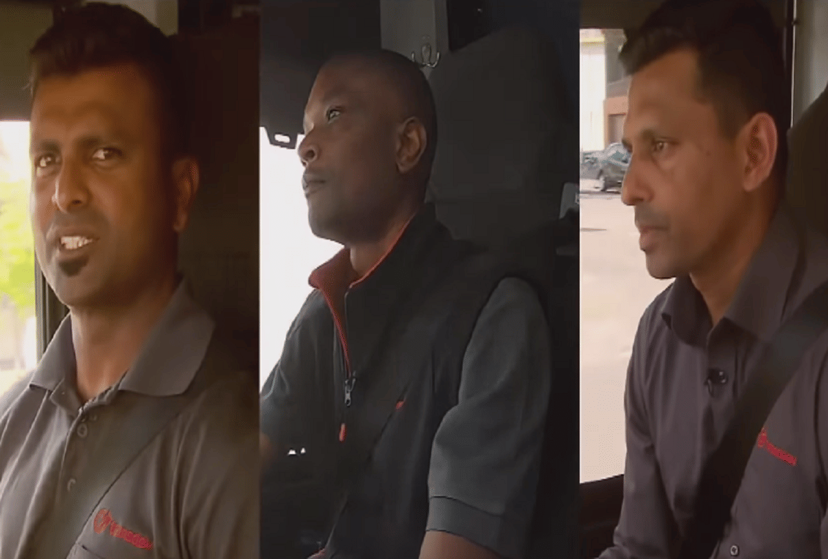 suraj randiv, Chinthaka Jayasinghe and Waddington mwayenga former international cricketers now become bus drivers