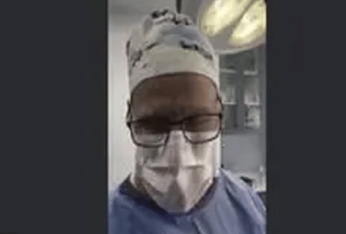 usa doctor makes virtual court appearance while performing surgery video goes viral