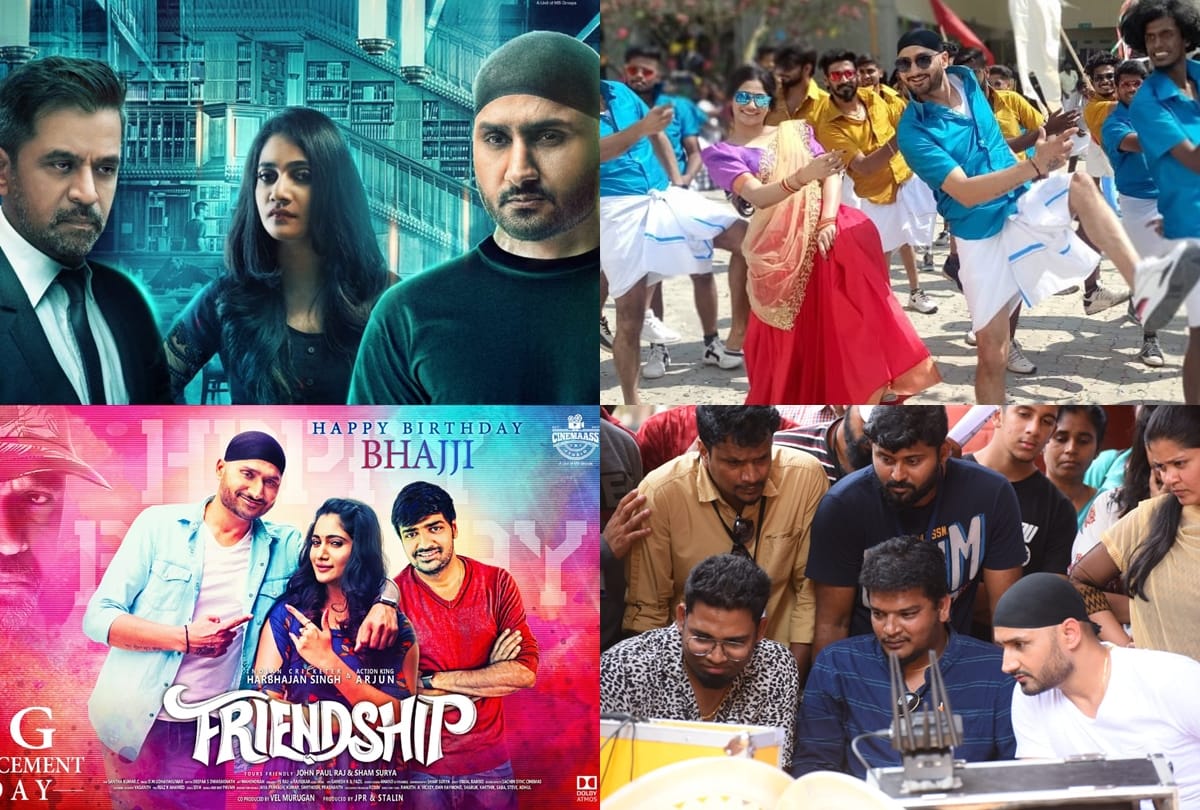 Harbhajan Singh shares teaser of his debut Tamil movie Friendship