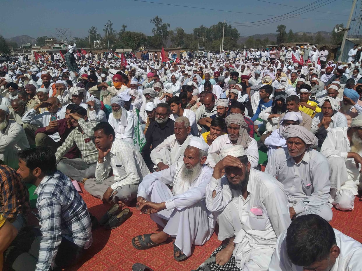 kisan protest