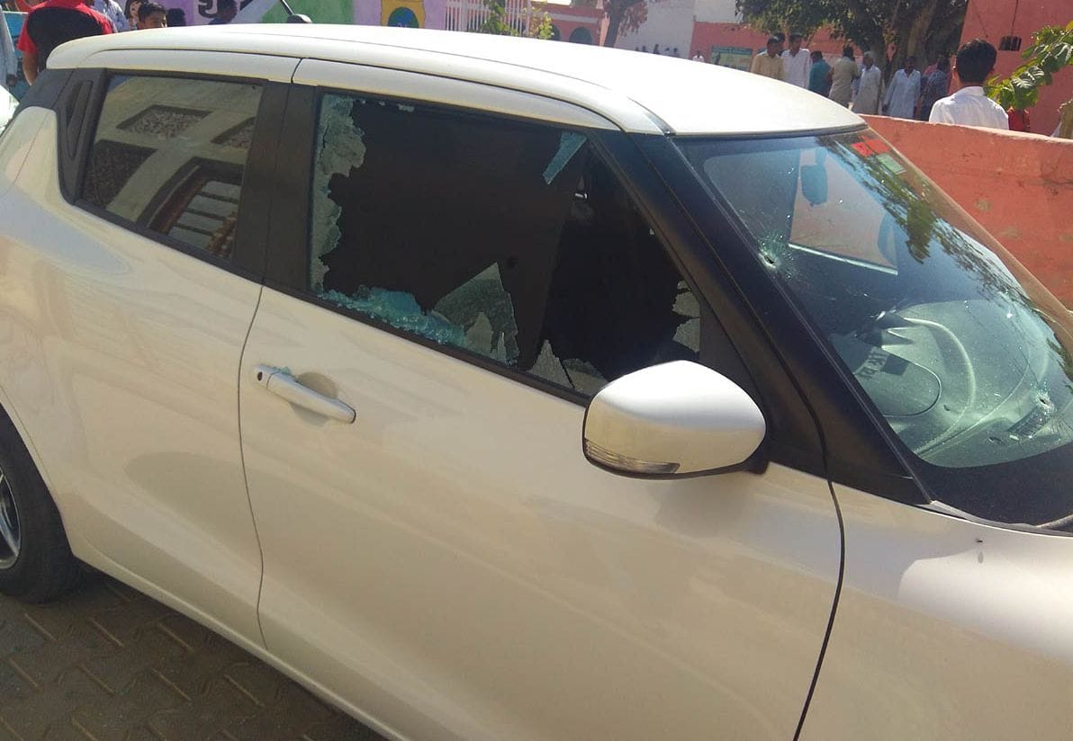 The teacher was shot inside the school