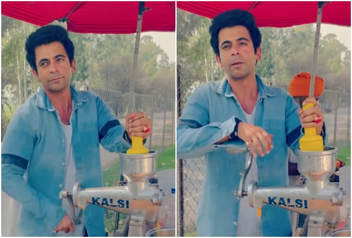 Sunil Grover Selling Orange Juice video goes viral; says, give this to your darling