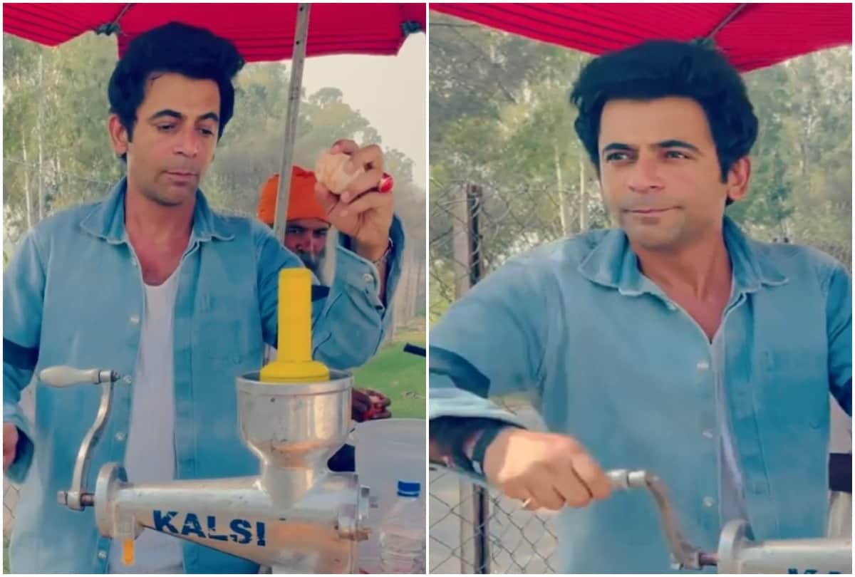 Sunil Grover Selling Orange Juice video goes viral; says, give this to your darling