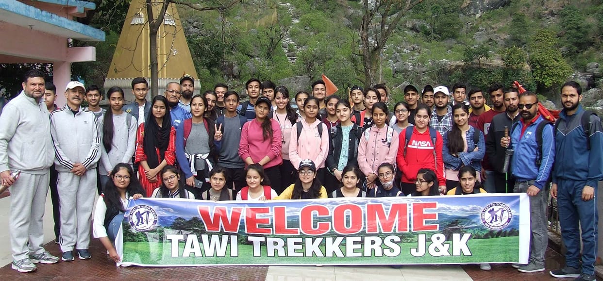 A team of trekkers left for Devi Pindian