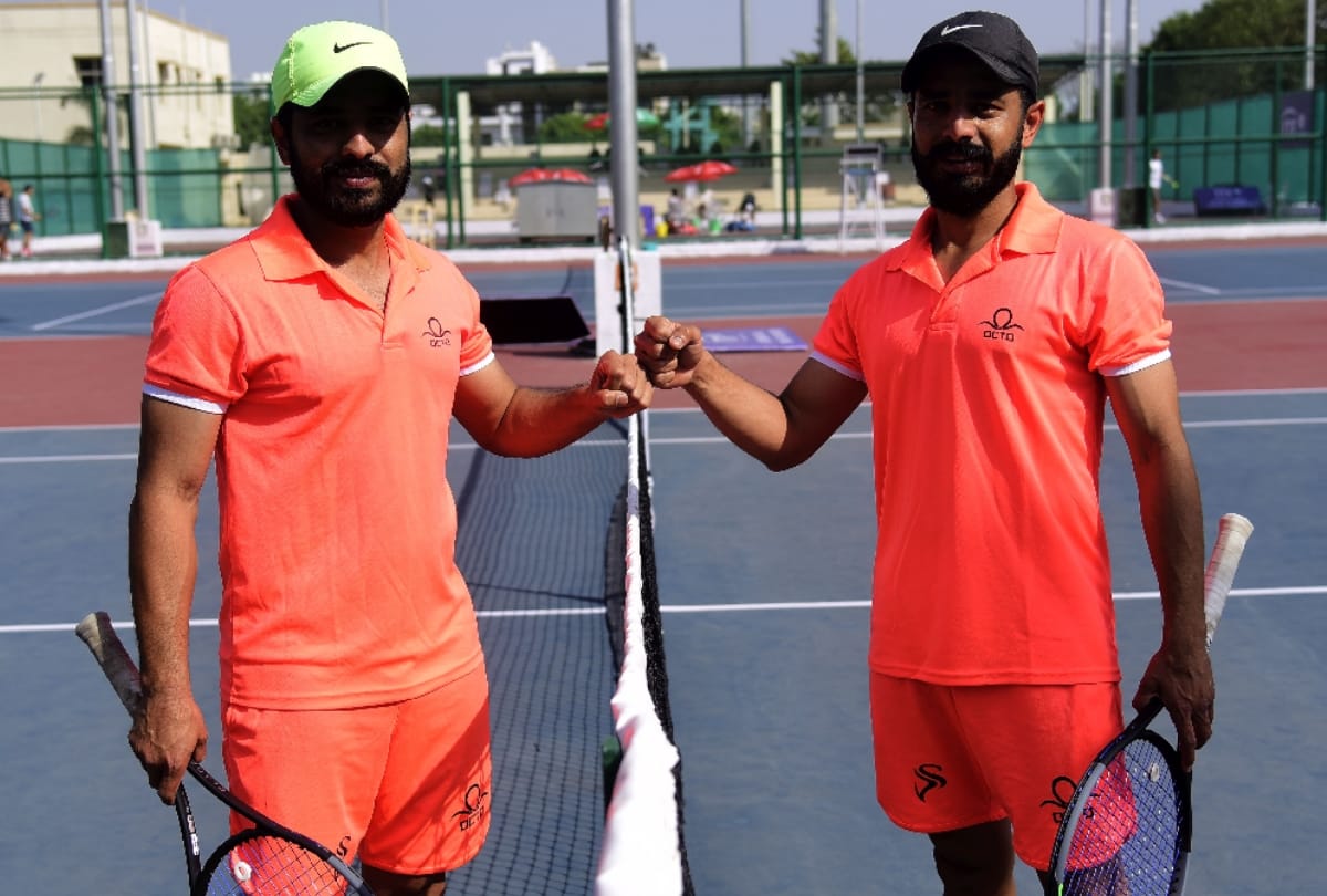 Unique jugalbandi of twin brothers: ITF reached the main draw of future tennis after defeating brother