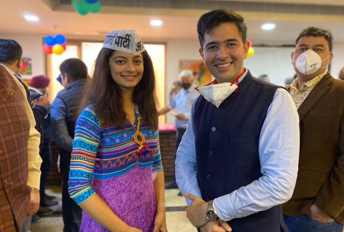 miss india delhi 2019 mansi sehgal joins aap know about her