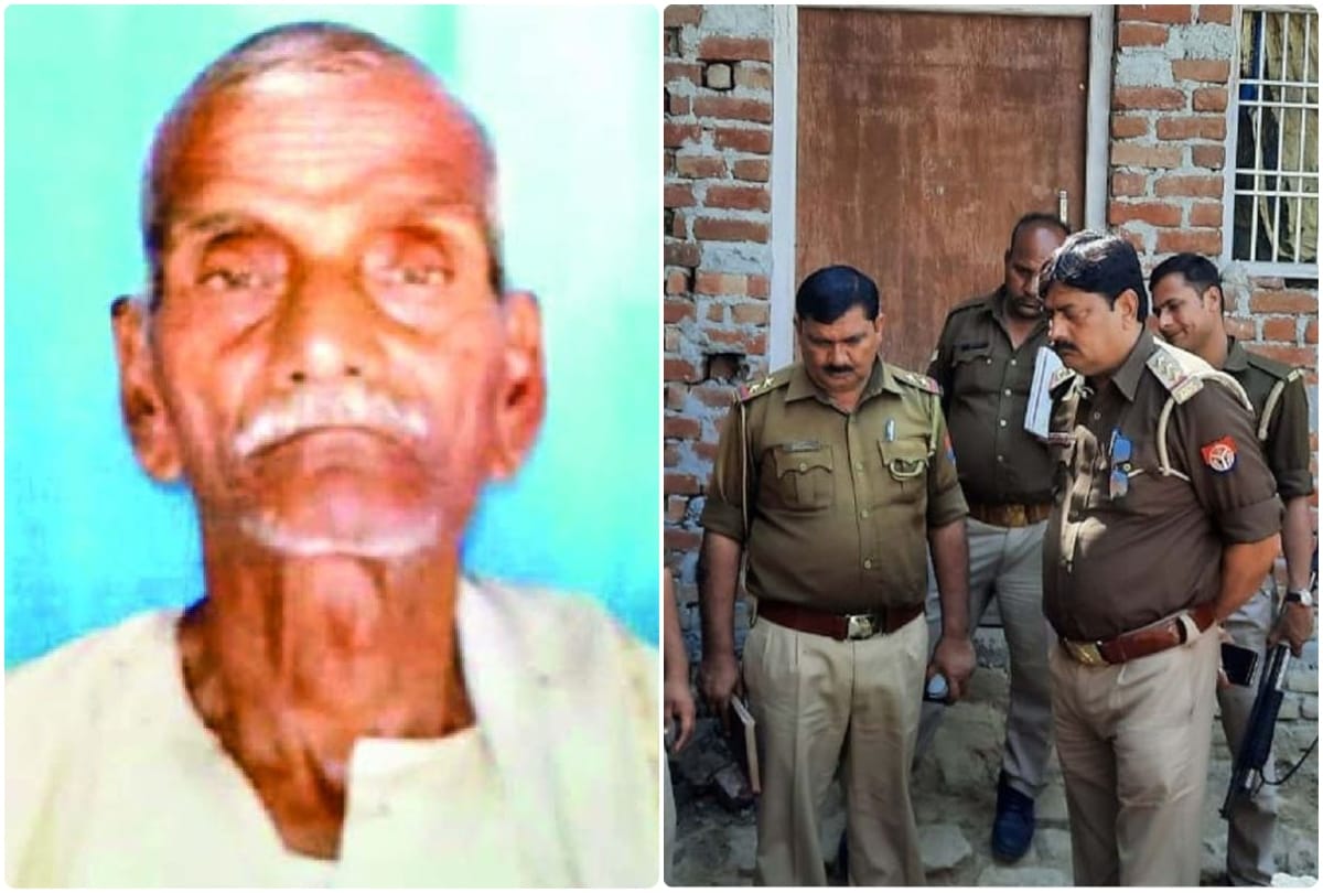 accused reached police station after killing his father in firozabad