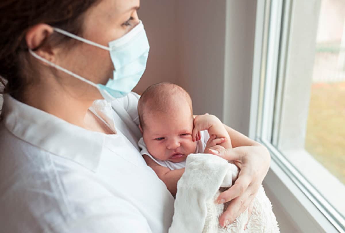Latest covid-19 update and news in Hindi, Covid spread to babies from mother study