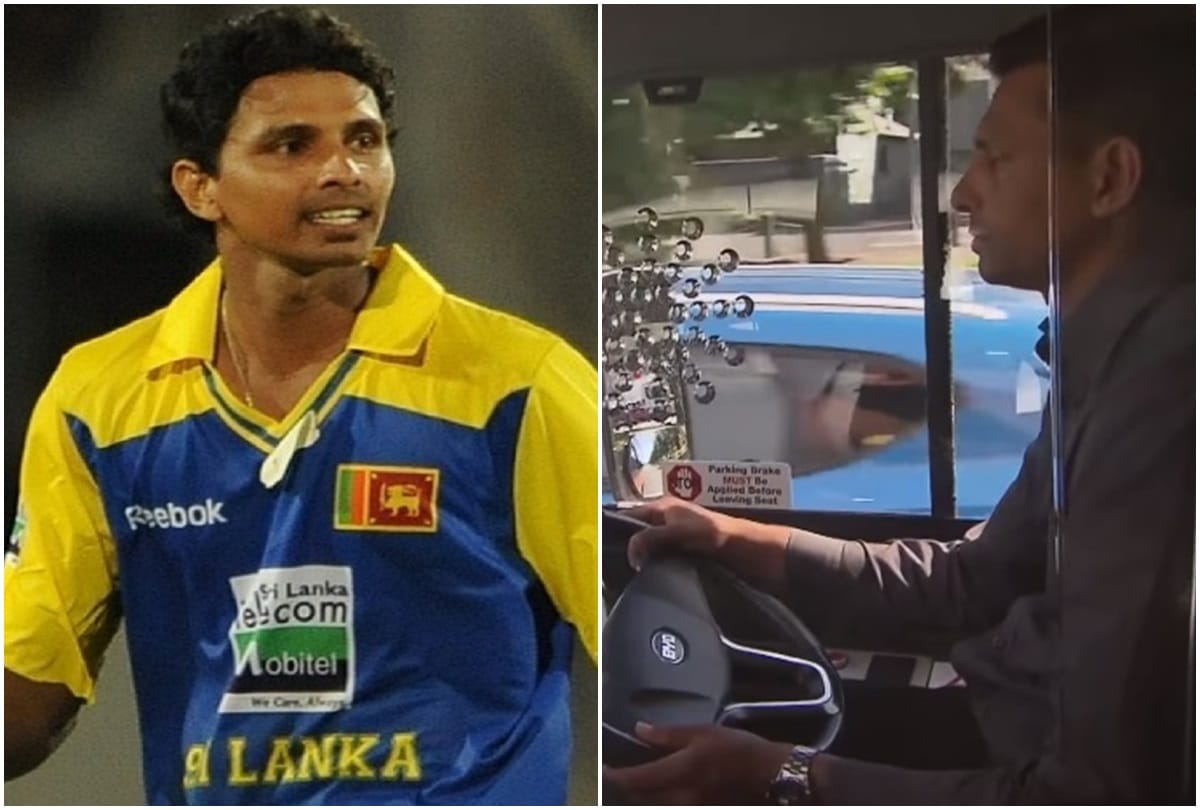 suraj randiv, Chinthaka Jayasinghe and Waddington mwayenga former international cricketers now become bus drivers