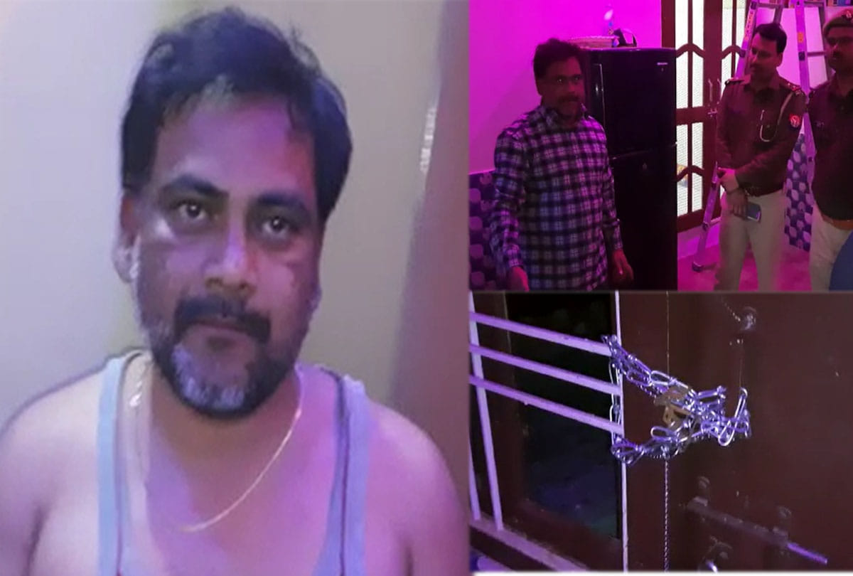 Agriculture Department employee hostage his wife in the house
