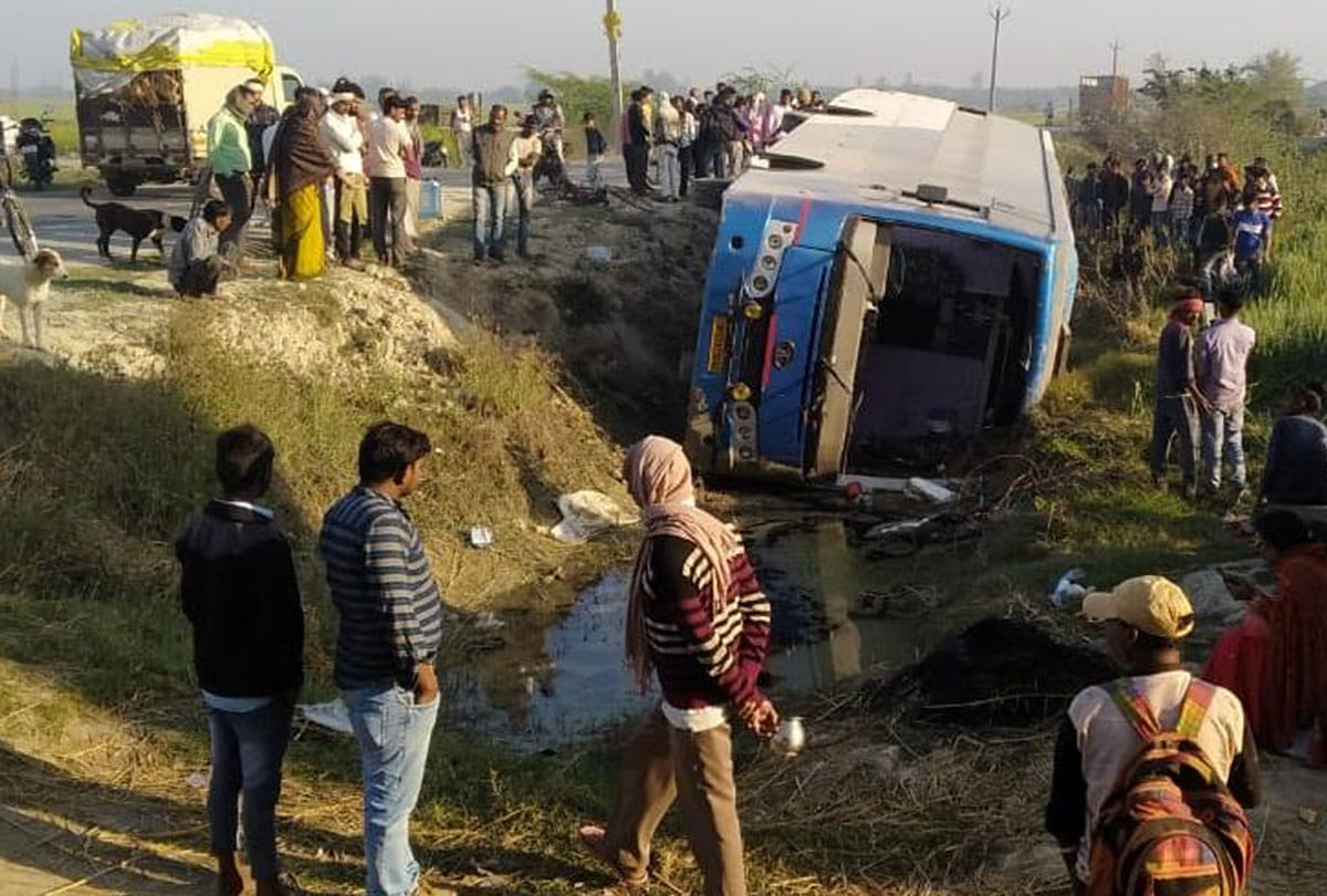 road accident in unnao up