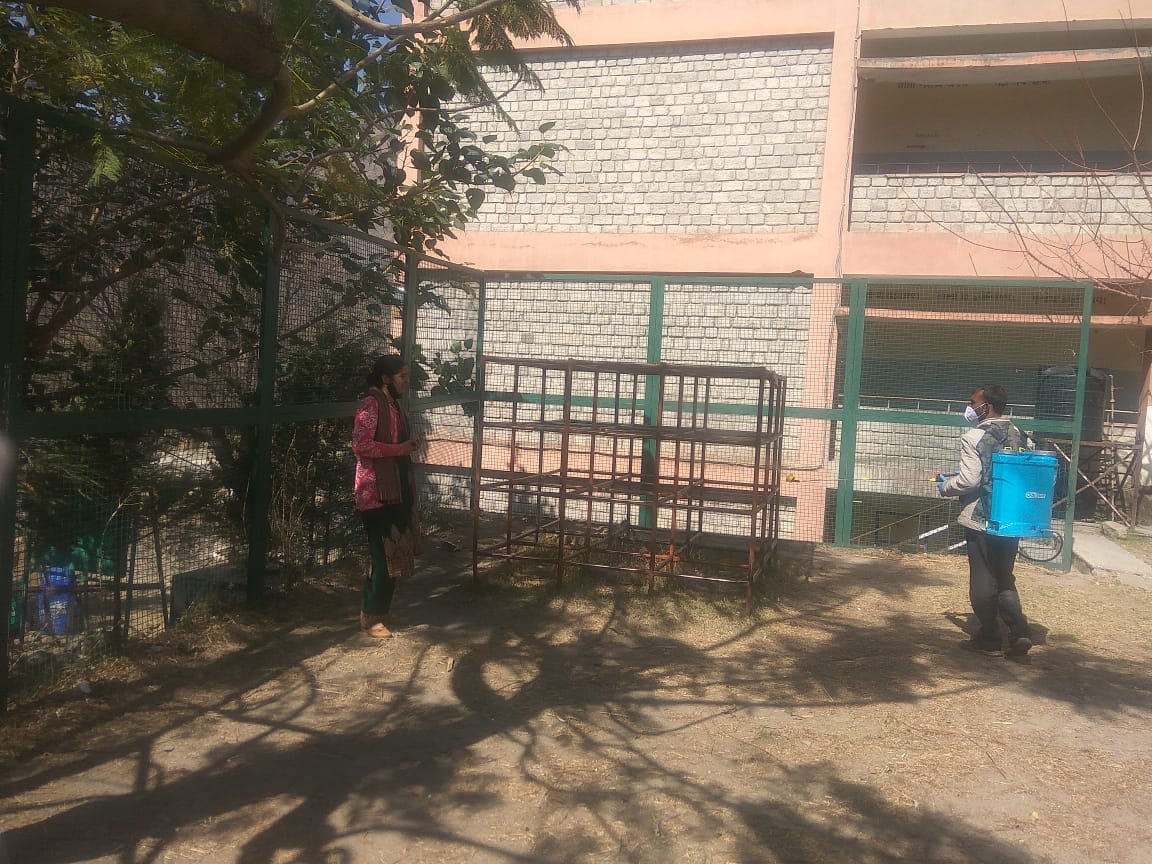 rampur jeury school teacher corona positive