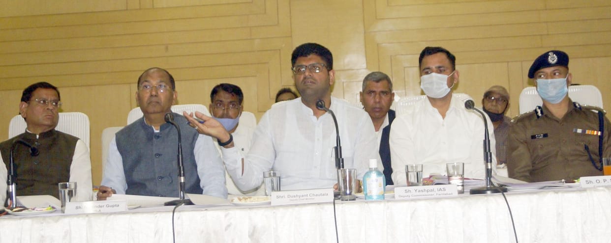 8 problem solve by deputy cm dushyant chautala out of 16