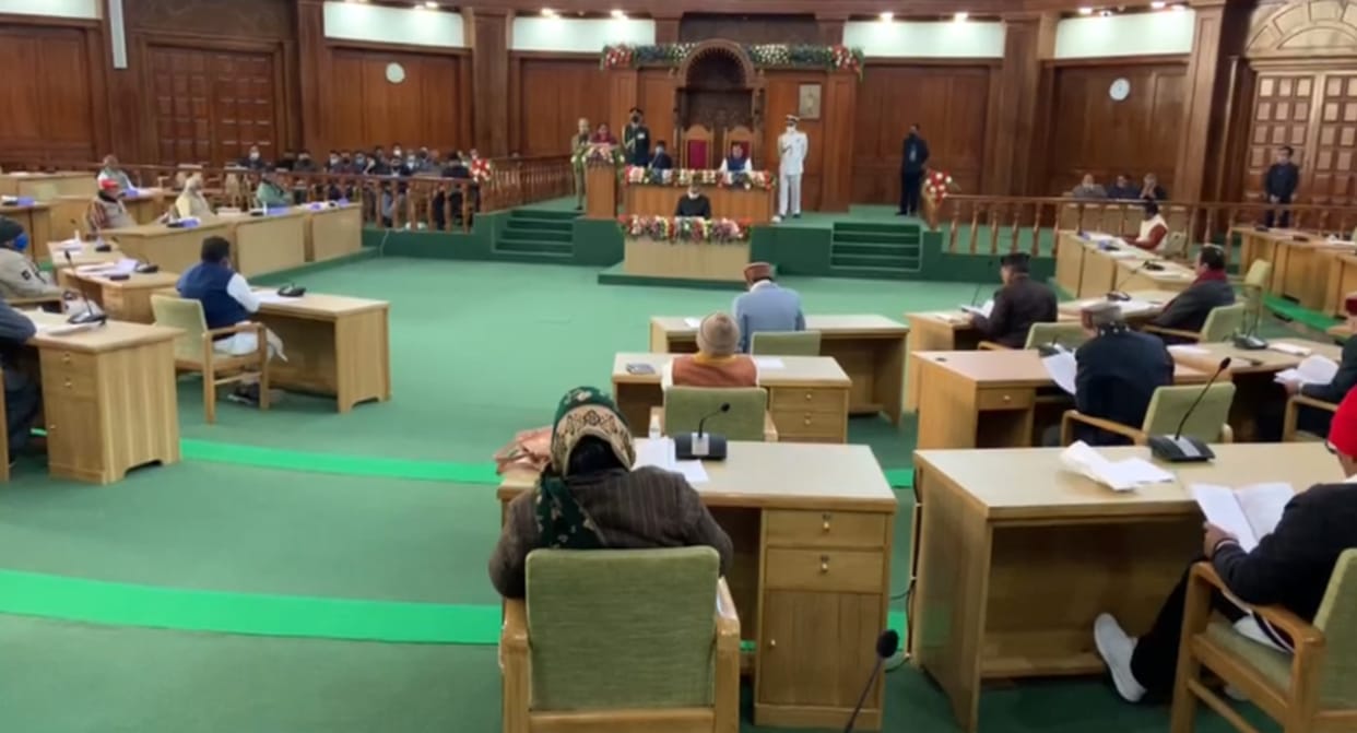 Uttarakhand Budget Session 2021: drone vigil in budget session in gairsain assembly