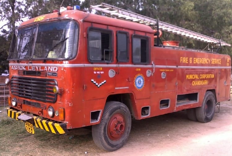 Chandigarh administration did not buy new Fire Brigade vehicles from 22 years