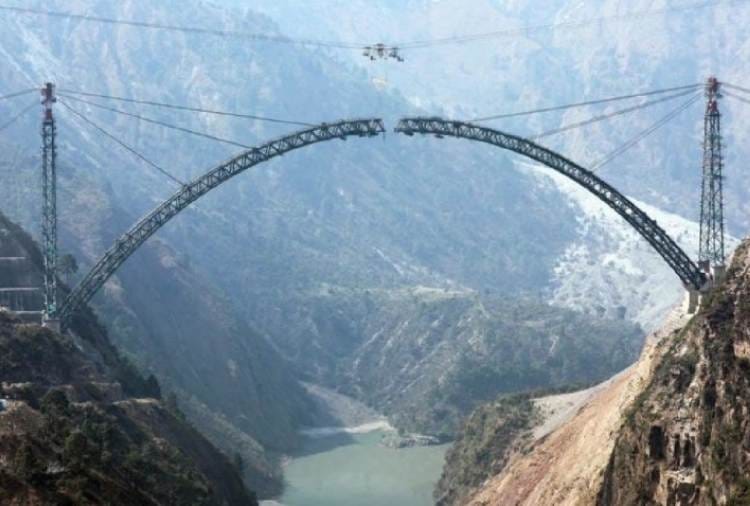Chenab River Rail Bridge is Almost Ready