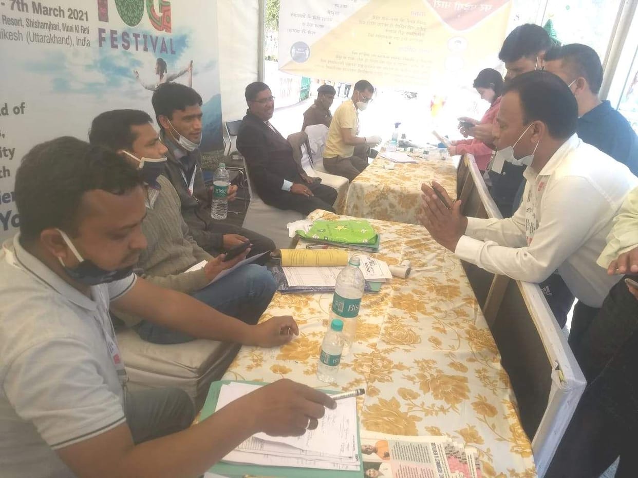 Festivities over the registration fee in the festival